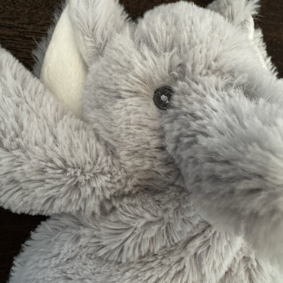 Elegant Baby Lucky the Elephant Snuggler Plush Security Blanket Stuffed Animal - Picture 6 of 16